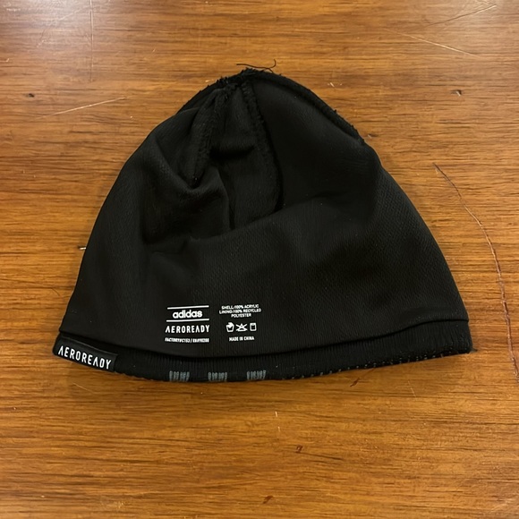 Adidas Creators 3 Beanie Hat Cap black new  Mens Women Unisex Reflective Winter - Picture 7 of 10